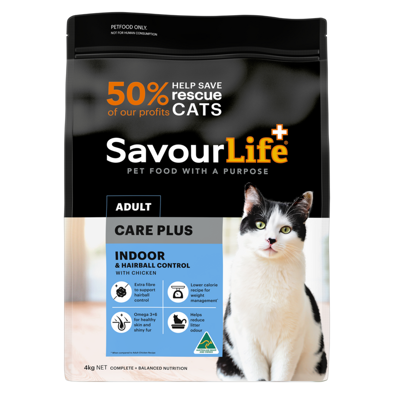 SavourLife CarePlus Hairball Control Chicken Adult 4kg