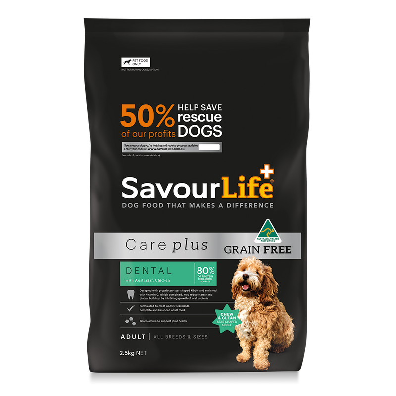 Care Plus Grain Free Dental Adult with Australian Chicken 2.5kg