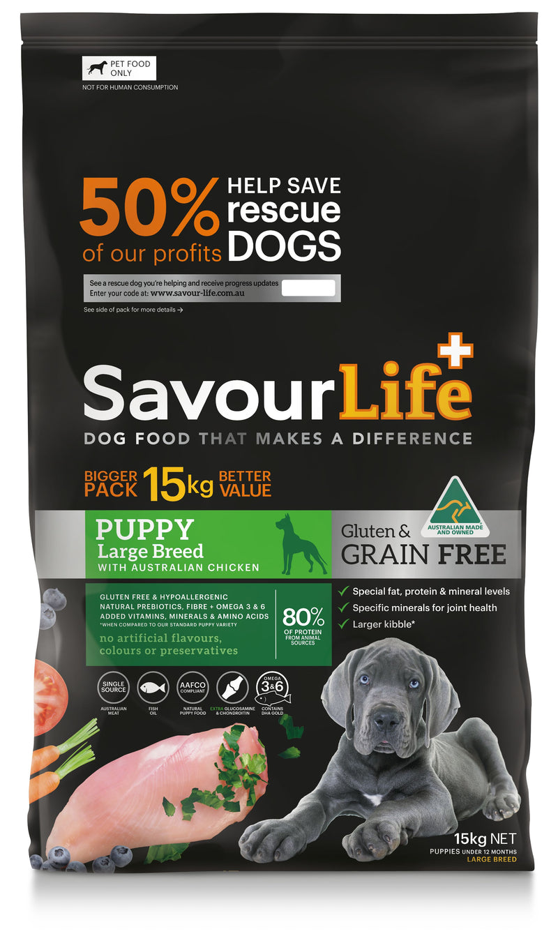 Grain Free Puppy Large Breed Chicken 15kg