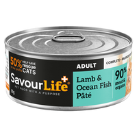 SavourLife Lamb & Ocean Fish Adult Cat Food 85g