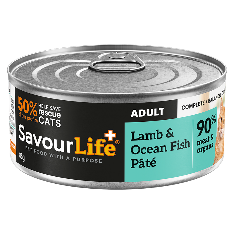 SavourLife Lamb & Ocean Fish Adult Cat Food 85g