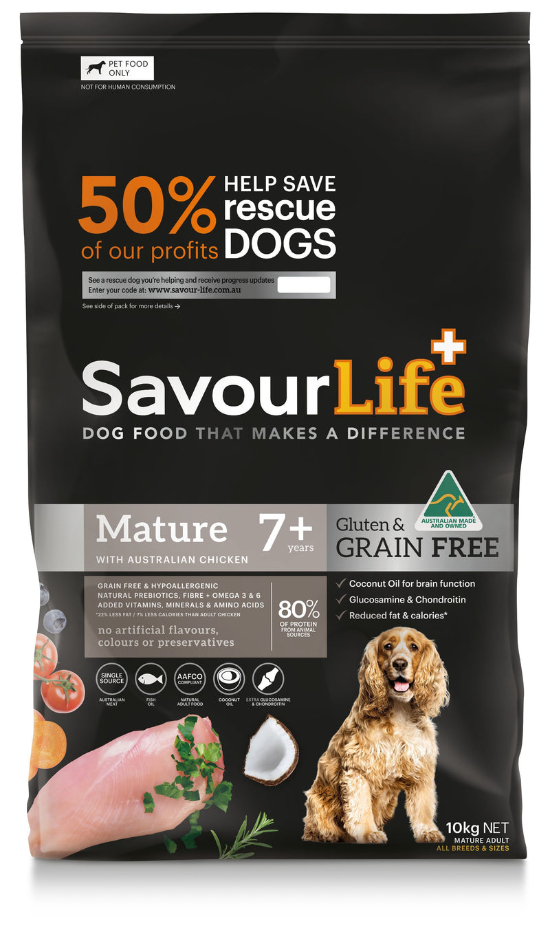 Grain Free Mature 7+ with Chicken 10kg
